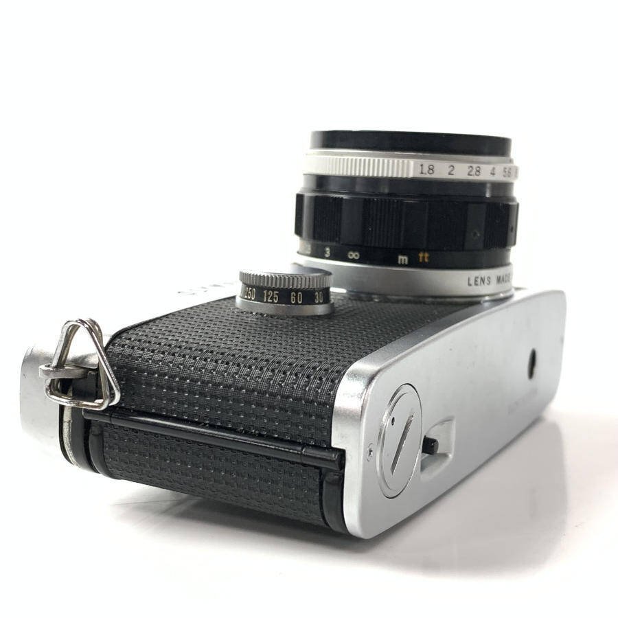 OLYMPUS PEN-FT オリンパス ペン ハーフサイズカメラ　レンズ:Olympus/F.Zuiko Auto-S 1:1,8 f=38mm カバー/ストラップ付き●現状品_画像4