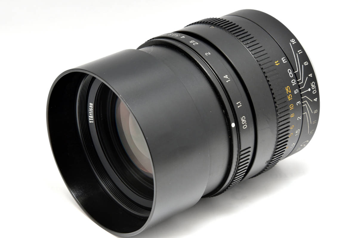 貴重！ 限定！ キレイ！ 銘匠光学　TTArtisan 50mm f/0.95　SONY E　APS-C　ソニー　単焦点　開放 F値0.95 ★★_画像6