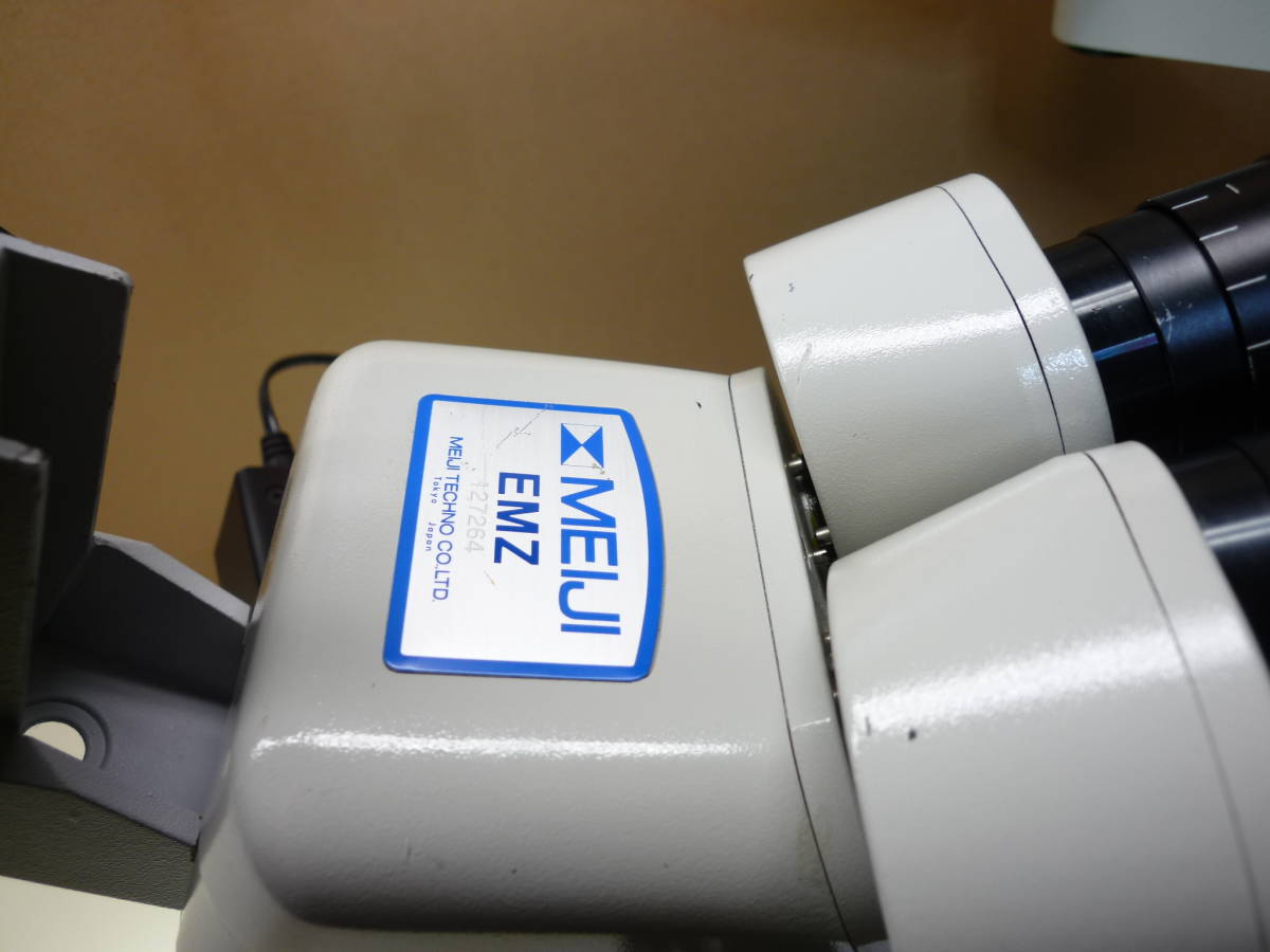 メイジテクノ顕微鏡 EMZ-5 ロブスタージョイント仕様 LED照明付-
