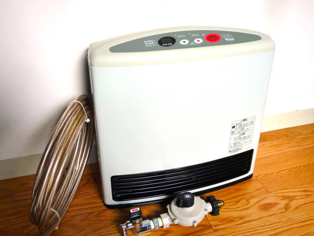 【即納&大特価】 ガスファンヒーター10畳用(LPガス専用)調整器・ワンタッチホース付き|Yahoo!フリマ(旧PayPayフリマ) ファンヒーター
