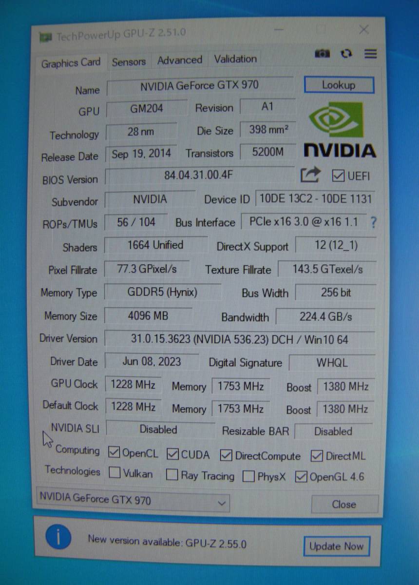 自作ゲーミングPC:Corei7-4790K/RAM:DDR3-32GB/GeForceGTX970(4GB)/1TB-HDD動作確認済！_画像9