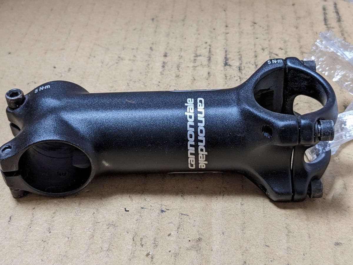 Cannondale C4 ステム　実測100㎜　31.7㎜　クランプ　28.6㎜コラム　STEM230526A_画像1