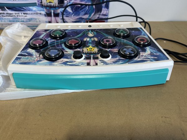 「岐阜発送」23102215　HORI　初音ミクーProject DIVA-F 専用ミニコントローラ　PlayStation３　動作未確認　中古現状品_画像4