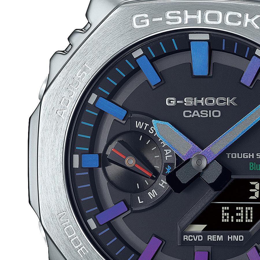 G SHOCK FULL METAL フルメタル レインボーカラー 電波ソーラー