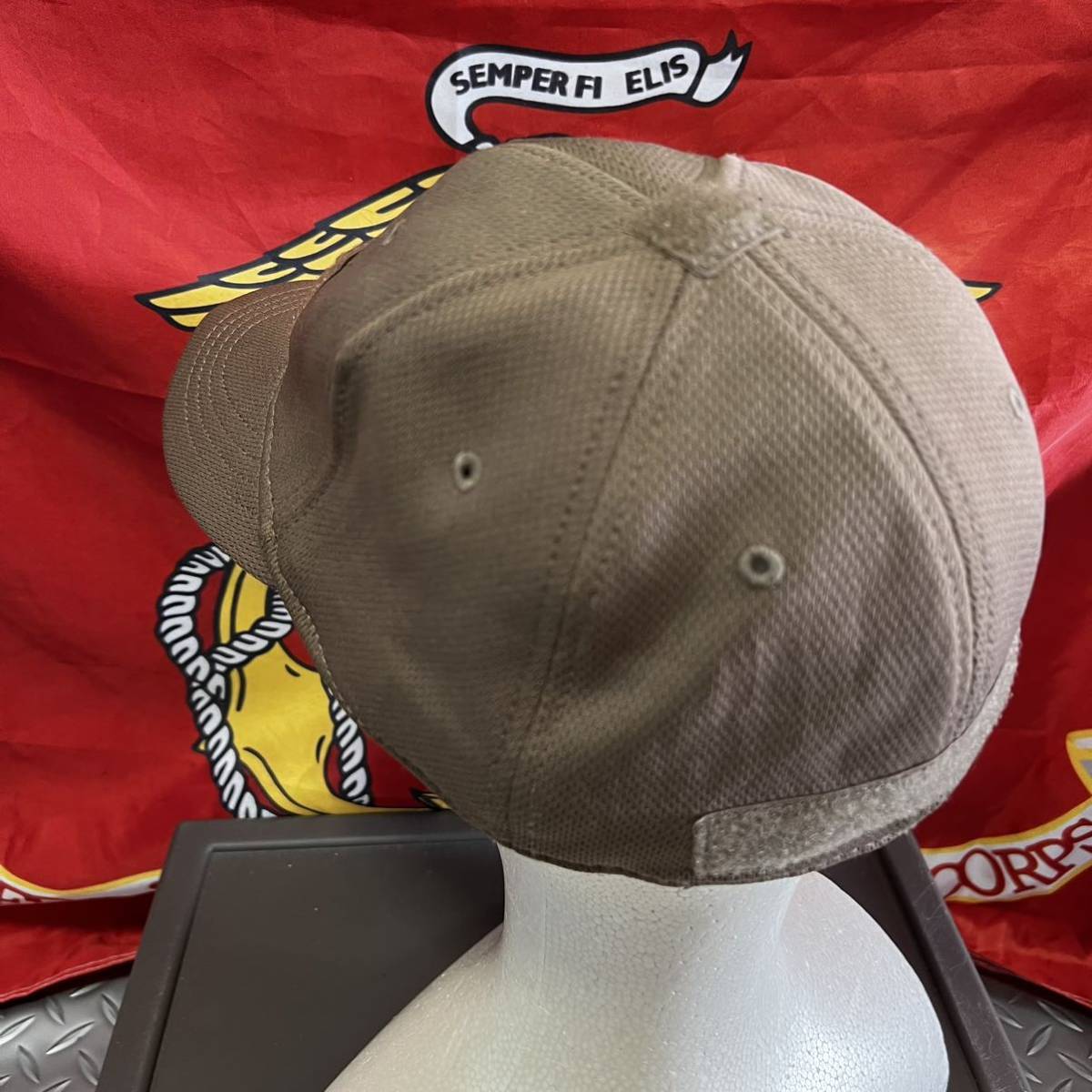 米軍放出品　沖縄 CONDOR CAP コンドル ベルクロ オシャレ ファッション 帽子 コヨーテSMALL/MEDIUM (INV LM47)_画像3