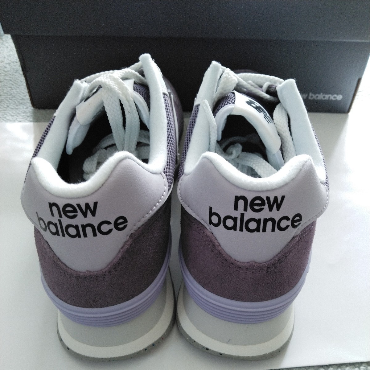  unused New balance 574 24 centimeter purple purple United Arrows 