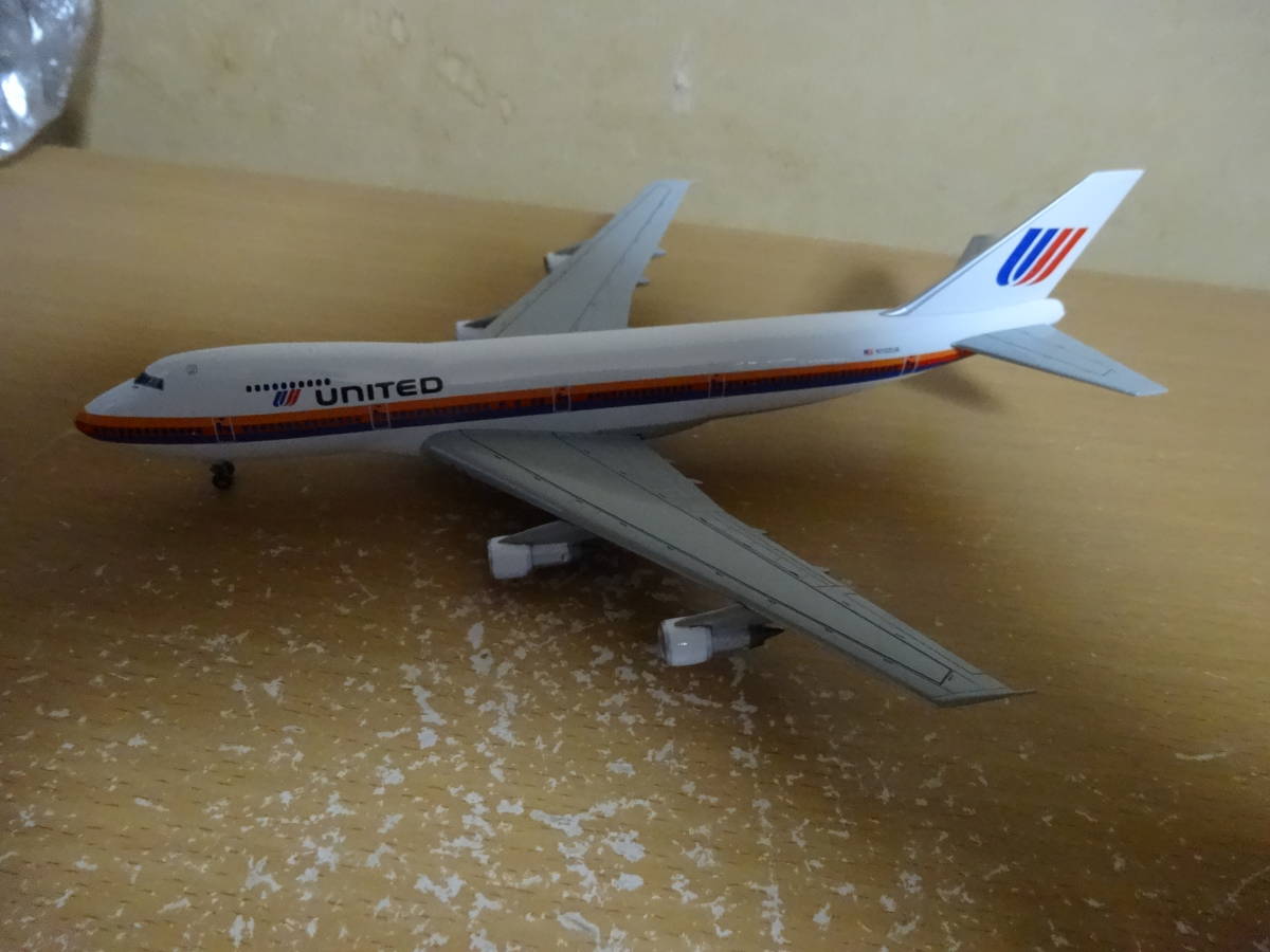 1/400 ドラゴン ユナイテッド航空 747-200の画像1
