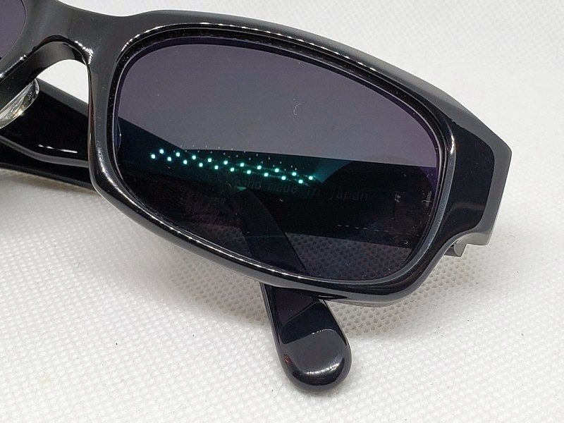 EFFECTOR 眼鏡 エフェクターメガネ OCTAVER 伊達眼鏡 度入りサングラス BK ライダース _画像3