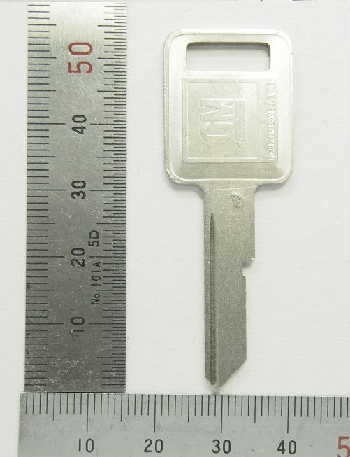 ＧＭ 320470 STRATTEC ブランクキー (J)合鍵材料 アストロ カマロ コルベット トランザム シボレー の画像1