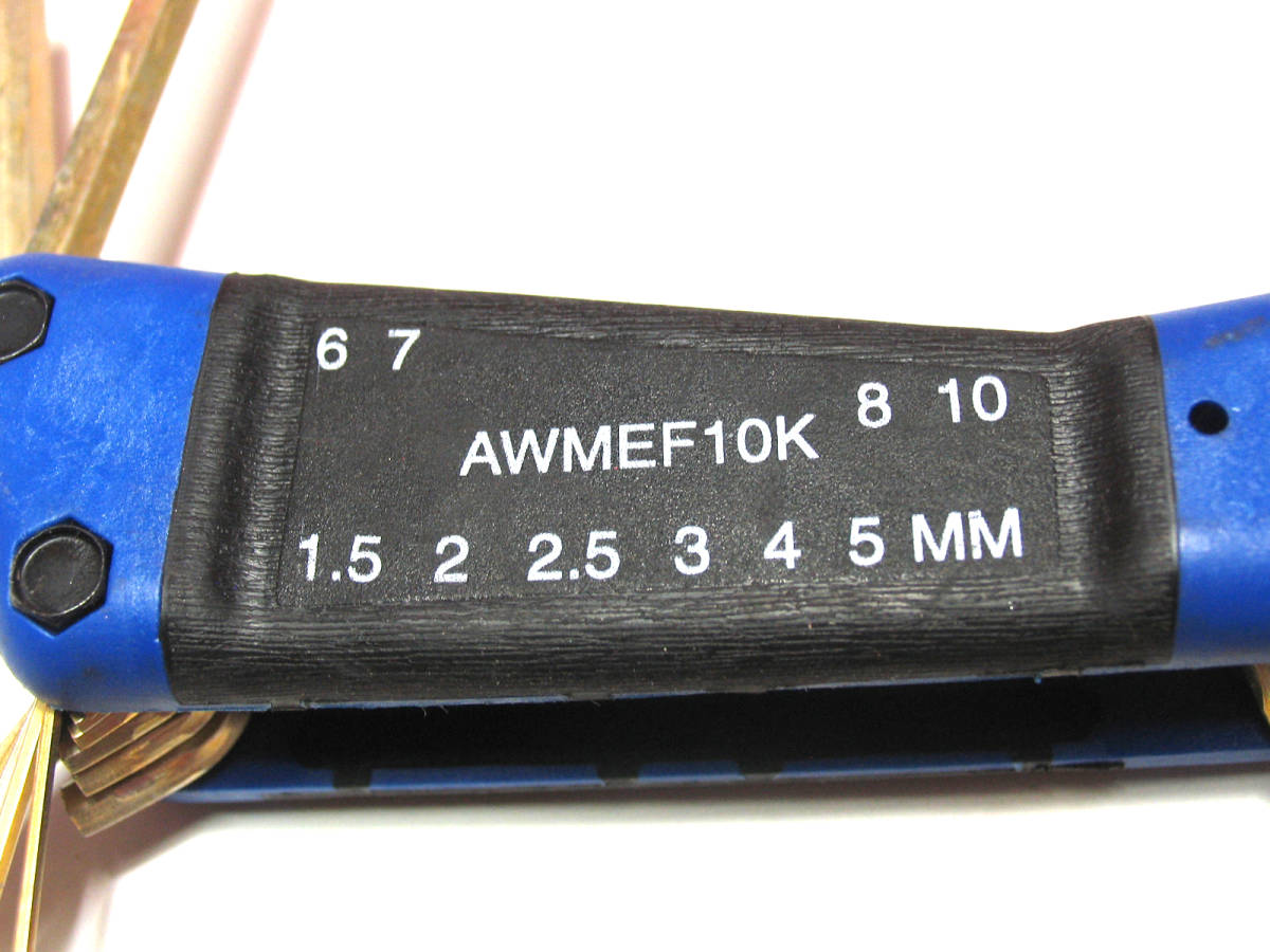 Snap-on スナップオン ホールディングHEX ボールKEYセット（1.5mm-10mm）AWMEFBH10K 新品未使用_画像5