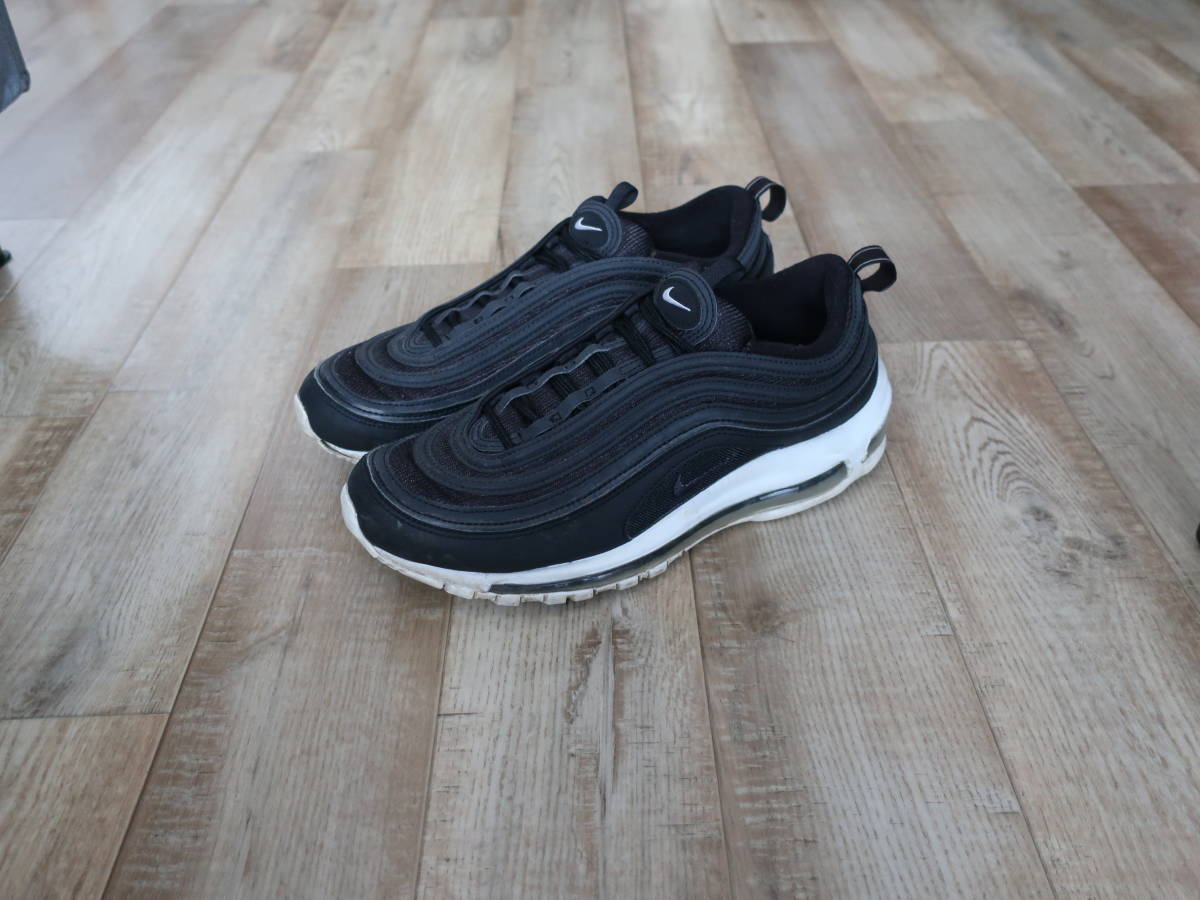 ★人気 格安 NIKE AIRMAX97 ブラック ホワイト 27 ナイキ エアマックス 97 定番 ブランド ストリート スニーカー AIR MAX_画像1