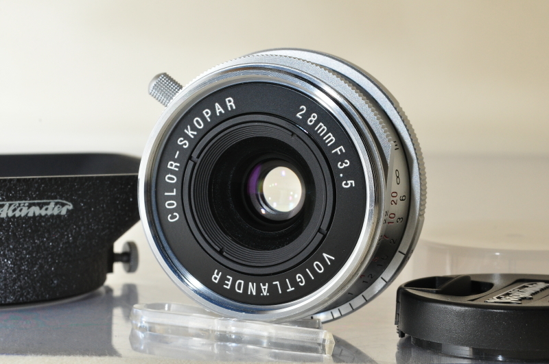 ★★極上品 Voigtlander Color-Skopar 28mm F/3.5 Lens for Leica L ♪♪#5630