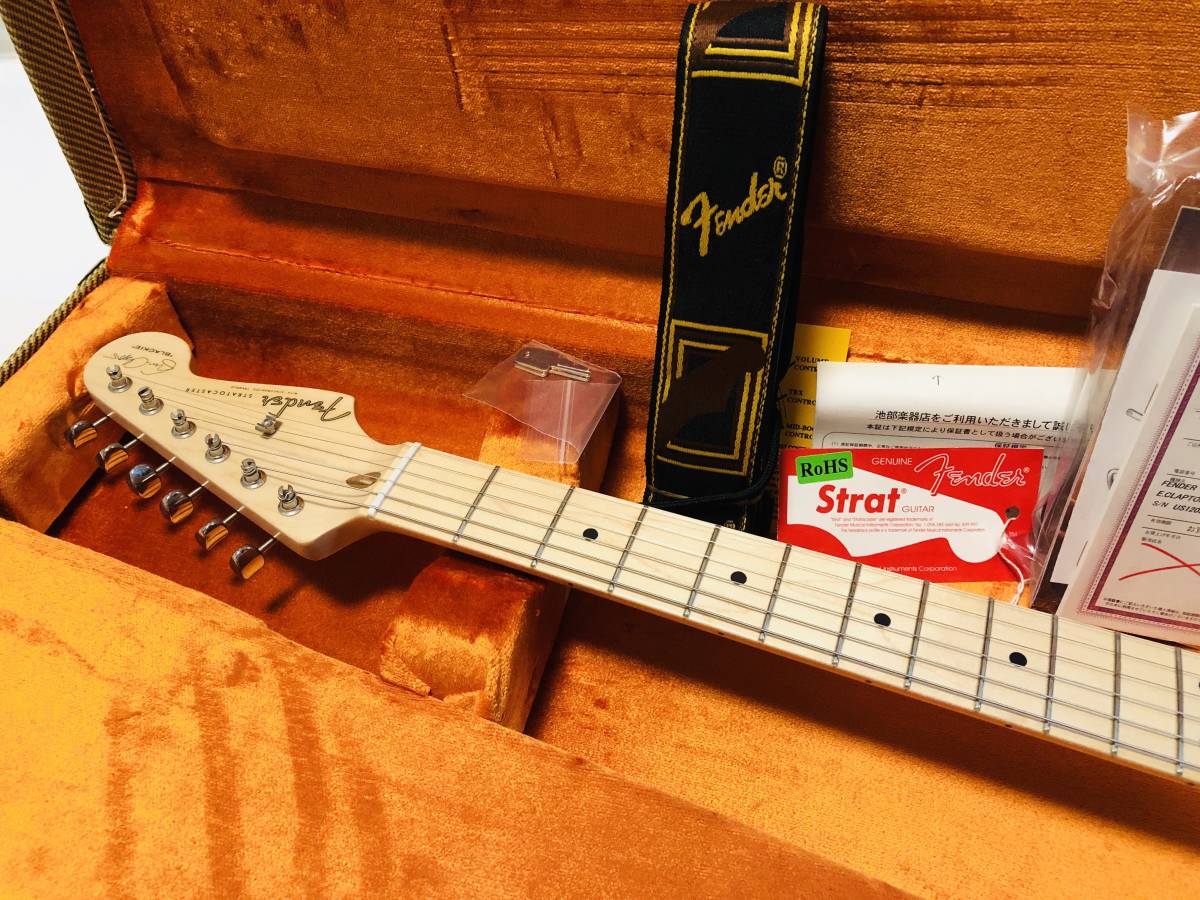 Fender Eric Clapton Stratocaster UD BLK USA フェンダー ストラトキャスター エリック・クラプトンモデル 2012年 _画像2