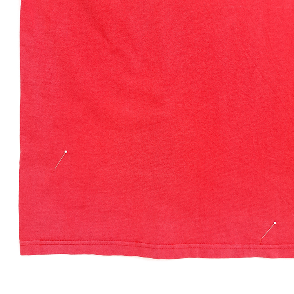 カナダ製 「中」 Tシャツ 赤 XL 漢字_画像7