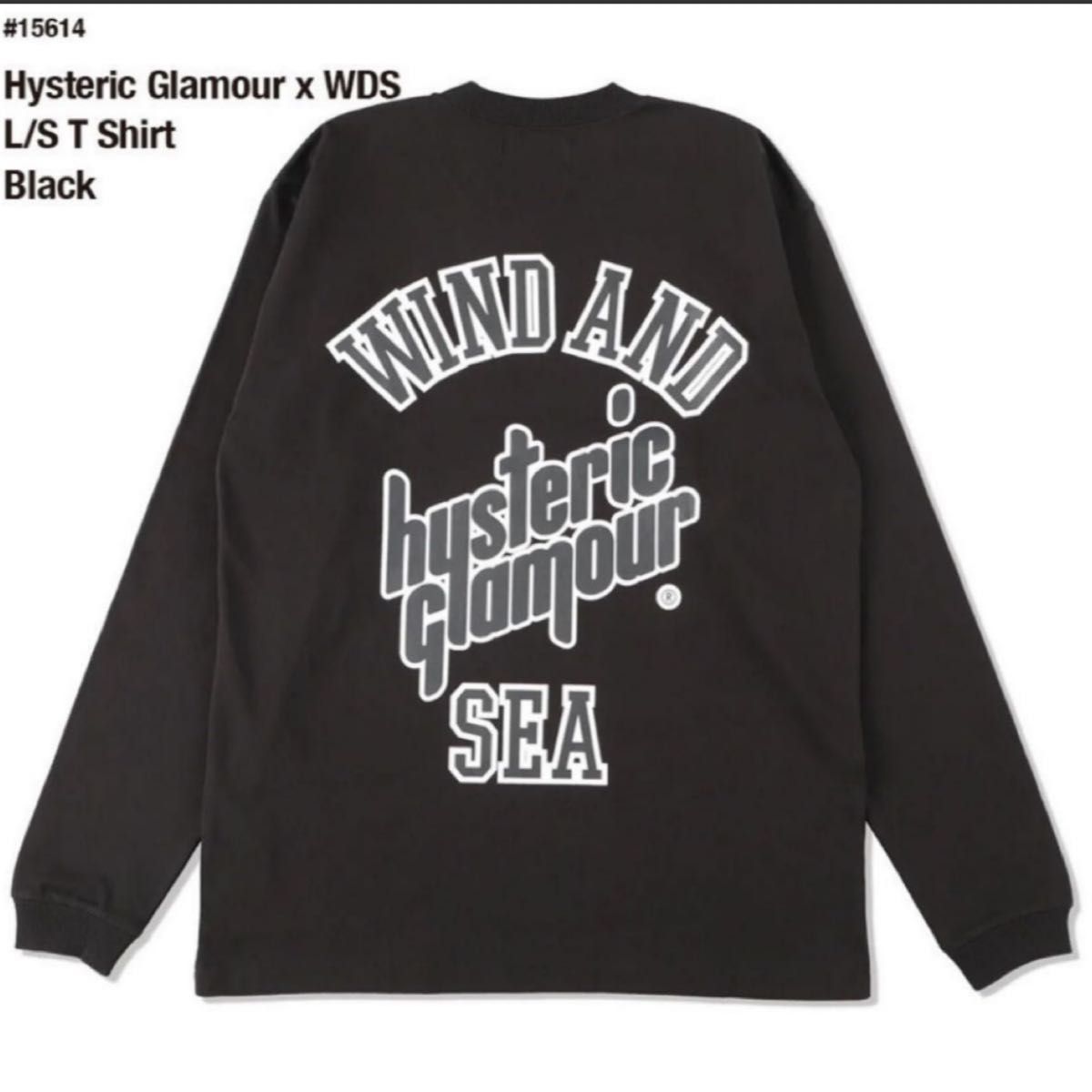 未使用 wind and sea ヒステリックグラマー ロンT 長袖Tシャツ正規品