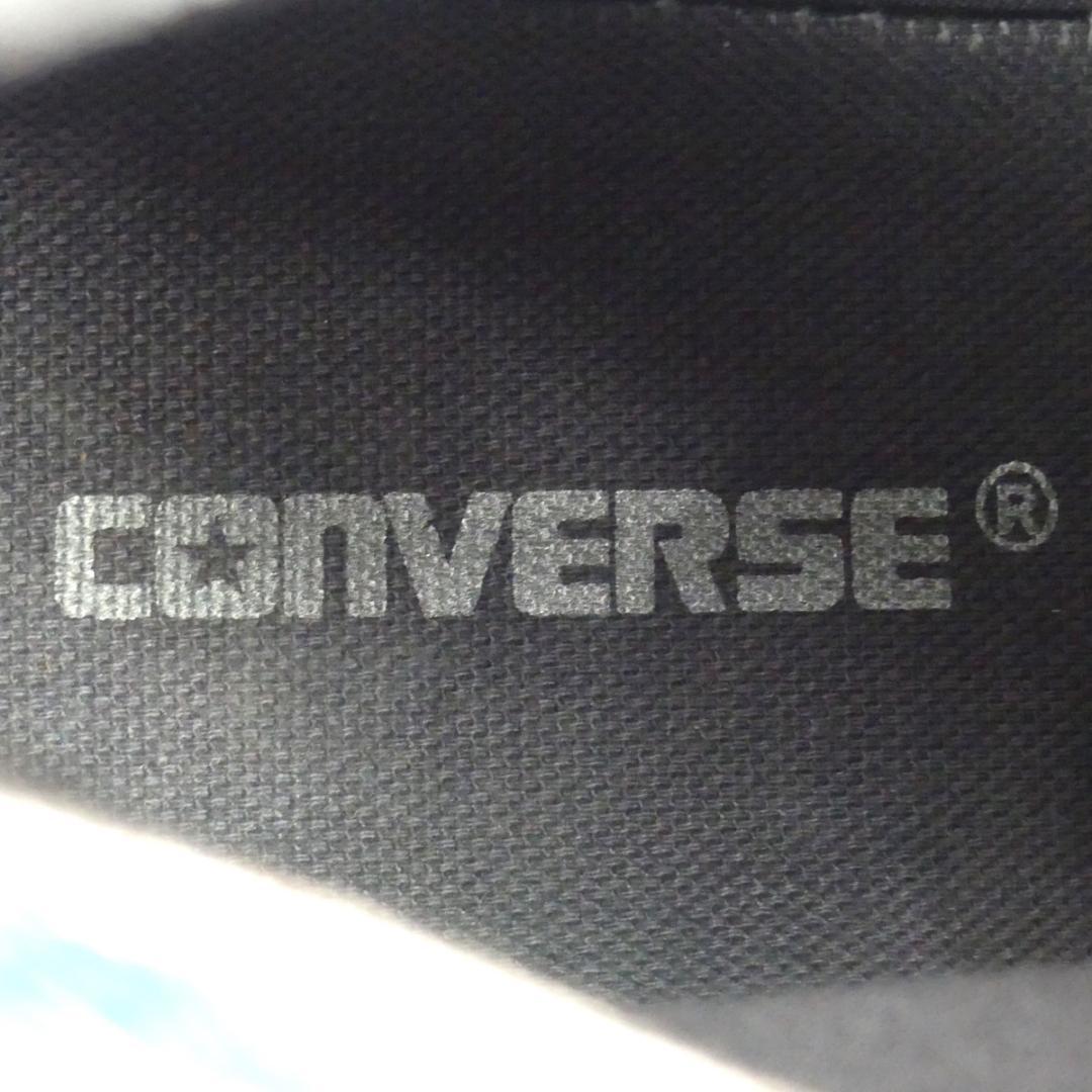 即決★CONVERSE★27cm レザーハイカットスニーカー コンバース メンズ 8.5 緑 クロコ型押し 本皮 本革 オールスター_画像8