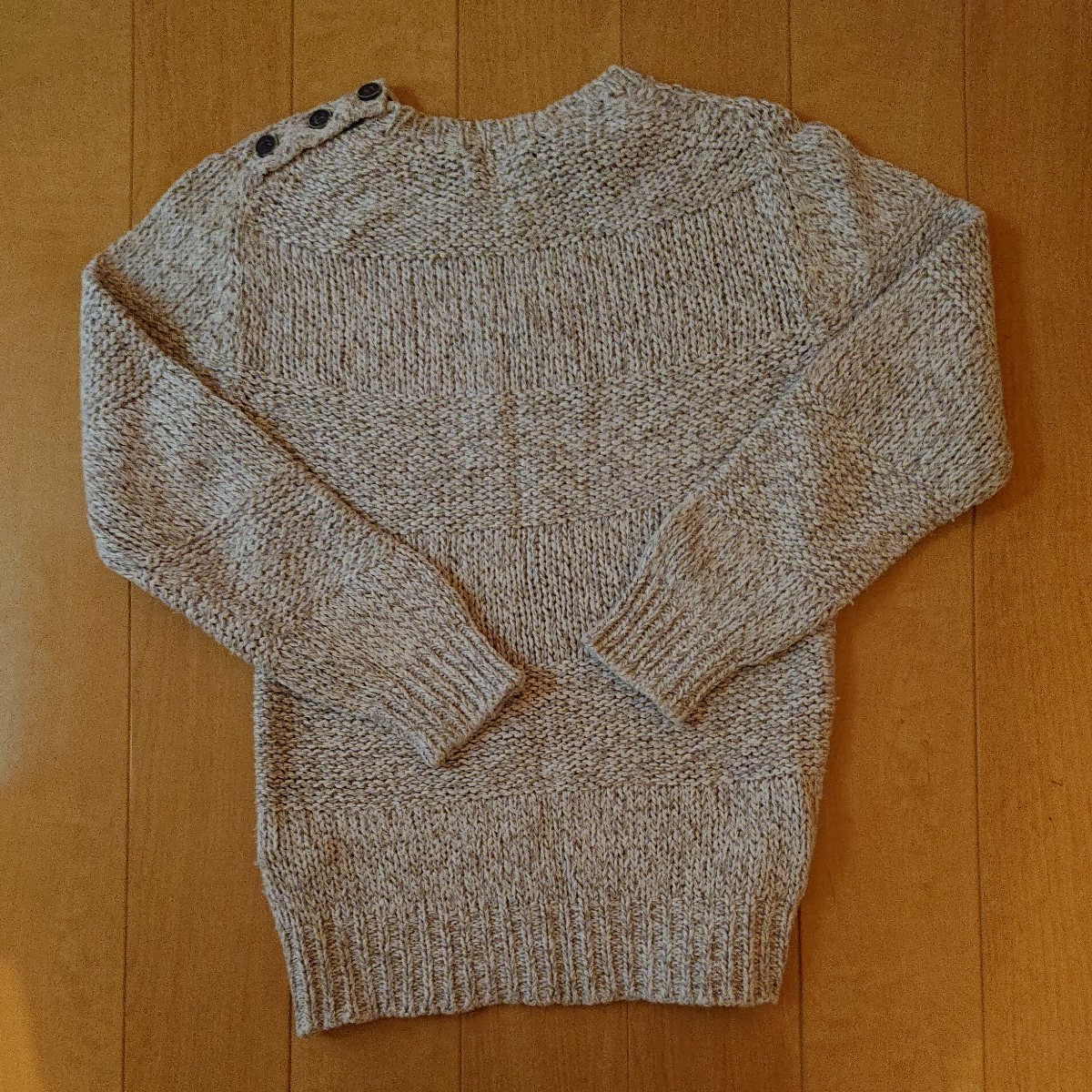 【USED】 ZARA 140㎝ 3着セット ☆ セーター 、 ジッパー付 ニット 、 シャツ ☆ ザラ ZARA knit wear , ZARA BOYS collection_画像7