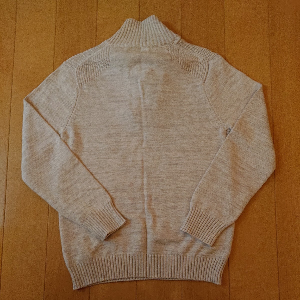 【USED】 ZARA 140㎝ 3着セット ☆ セーター 、 ジッパー付 ニット 、 シャツ ☆ ザラ ZARA knit wear , ZARA BOYS collection_画像5