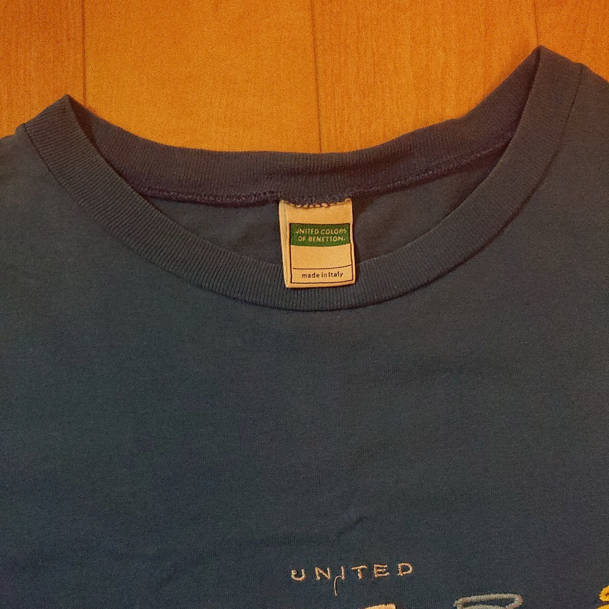 【USED】 UNITED COLORS OF BENETTON Tシャツ XL ☆ made in Italy ☆ ベネトン ティーシャツ イタリア製_画像2