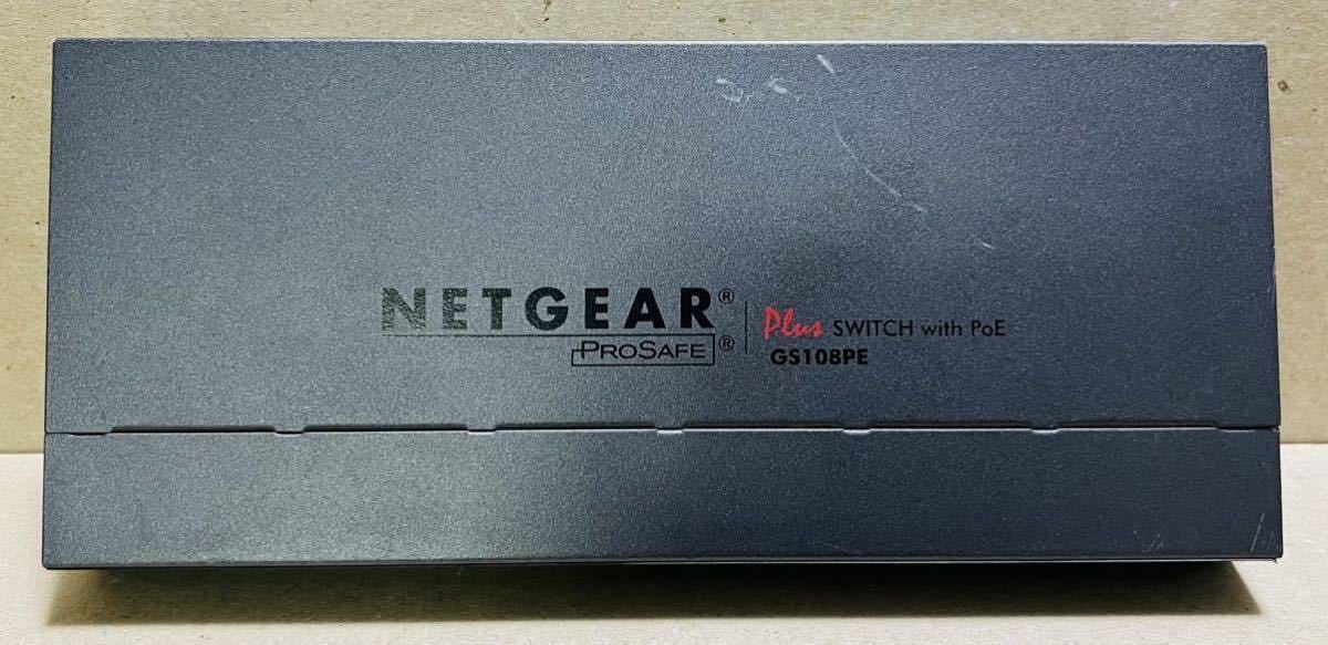 【中古】NETGEAR GS108PE ギガビット8ポート④_画像2