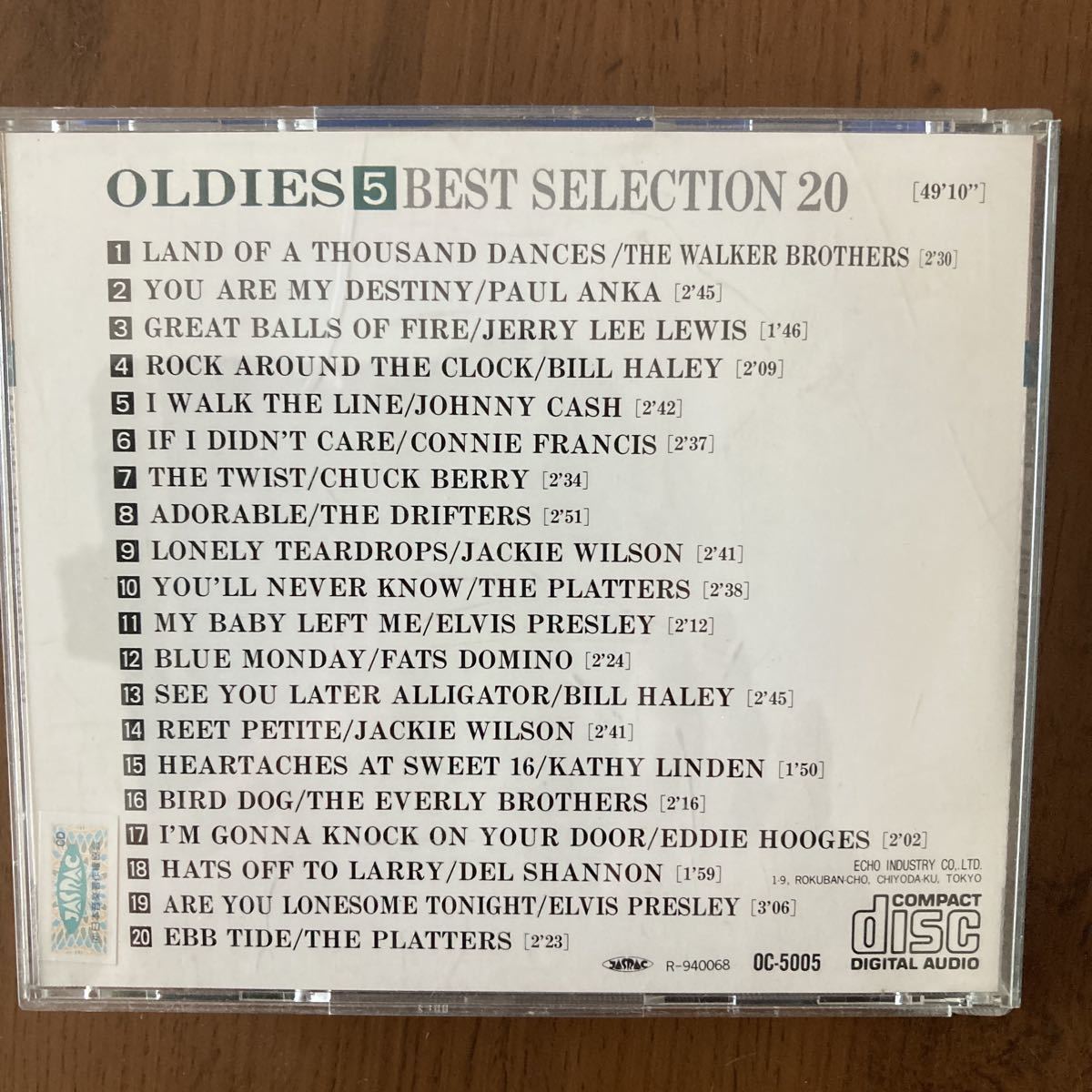 CD OLDIES BESTSELECTION20