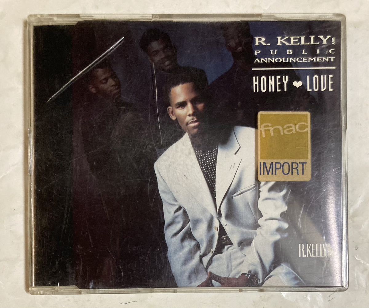 シングルCD 92年 UK盤 R. Kelly And Public Announcement - Honey Love Jive CD 306_画像1