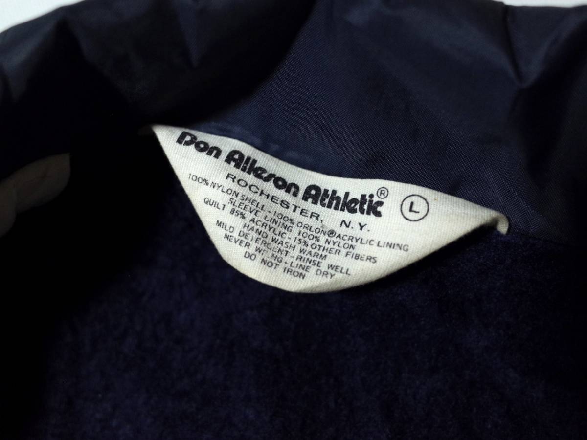 売れ筋アイテムラン ナイロン Athletic Alleson ビンテージ Don 70's