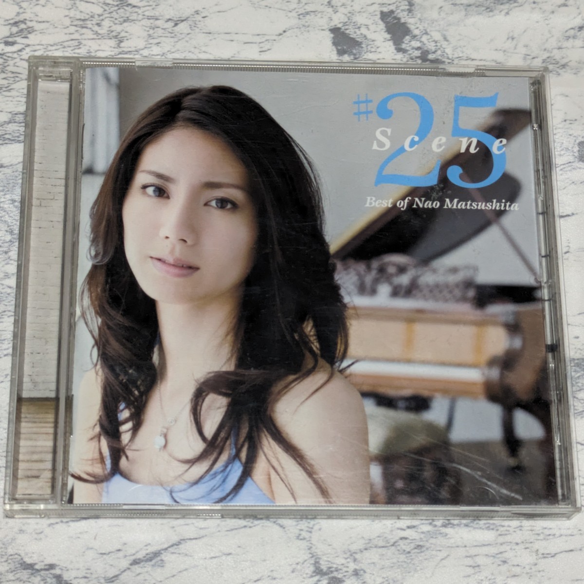 【CD】松下奈緒 Scene #25 Best of Nao Matsushita ベストCDアルバム ゲゲゲの女房 ありがとう 他 ピアノカバー_画像1