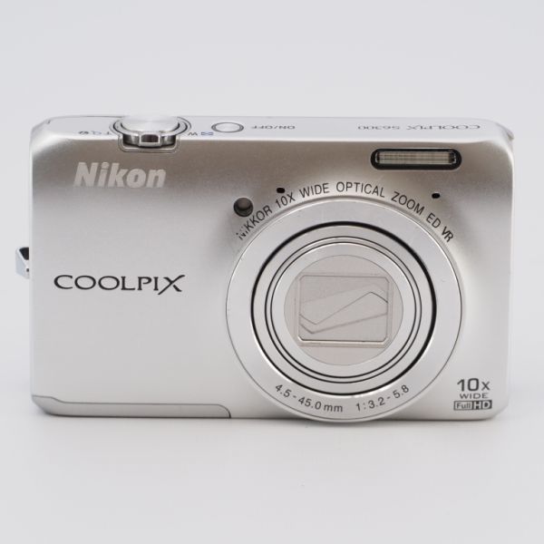 Nikon ニコン デジタルカメラ COOLPIX (クールピクス) S6300 クリスタルシルバー S6300SL #8037