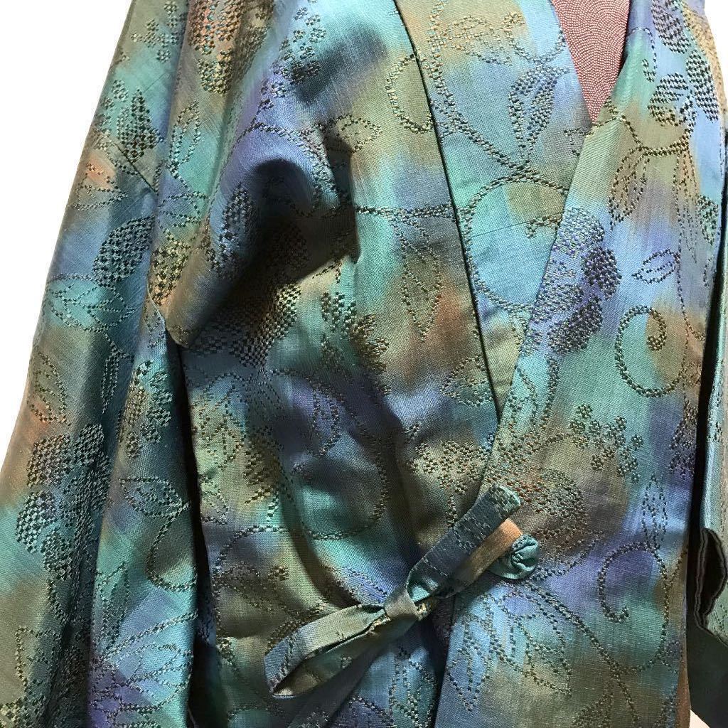  blue green sphere insect color. door garment change woven 