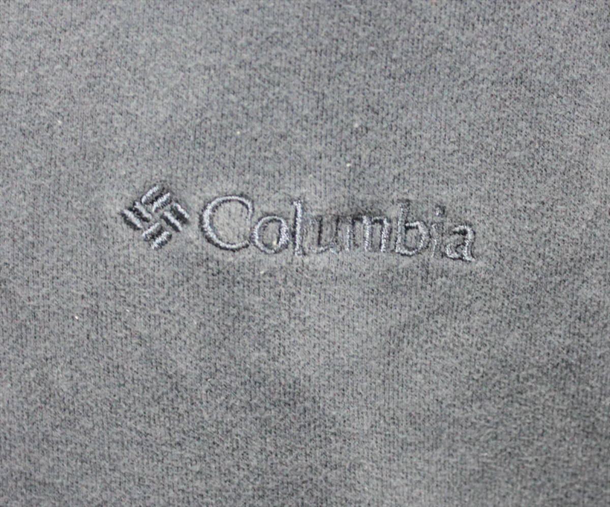 #74_0059 【中古品】 ［Columbia］ Columbiaメンズ裏起毛プルオーバーパーカー長袖 メンズ L ネイビーブルー_画像7