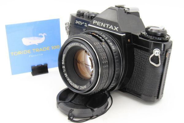 ≪超目玉☆12月≫ + ブラック MV1 Pentax SMC 50mm 1:2 Pentax-M