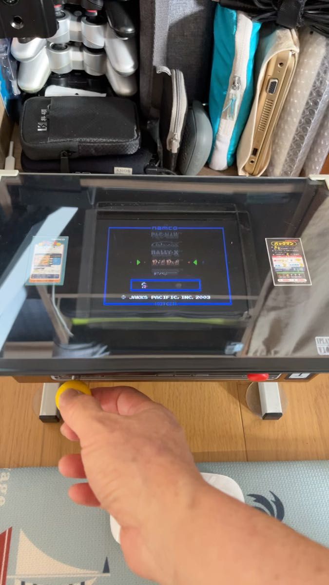 最終値下げ ナムコ正規ライセンス基盤入り自作ミニアーケード筐 最終値下げ ナムコ正規ライセンス基盤入り自作ミニアーケード筐