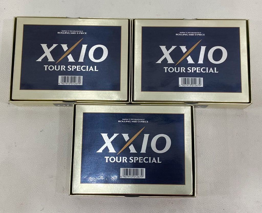 MW1003◆新品◆ ダンロップ DUNLOP ツアースペシャル ゼクシオ XXIO TOUR SPECIAL オウンネームボール 3ダース 計36個セット ゴルフボール_画像10