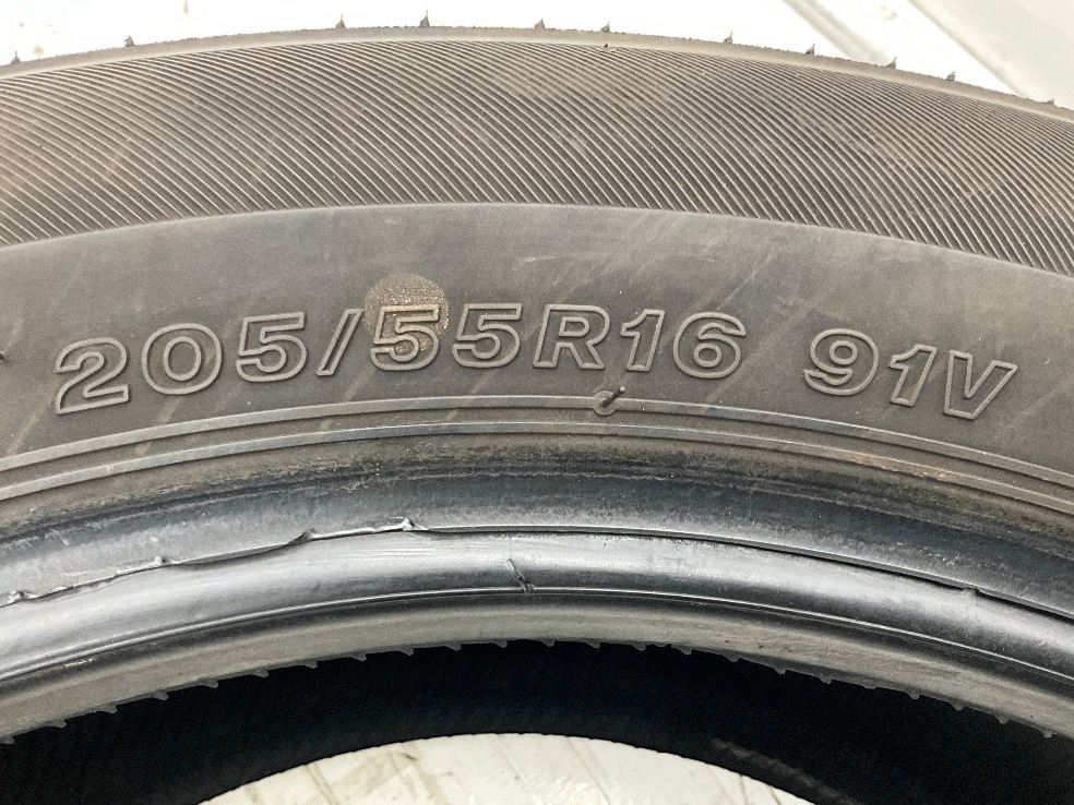 中古タイヤ 4本セット 205/55R16 91V セイバーリング SL201 夏 サマー 205/55/16 アリオン/ノア b4448_画像8