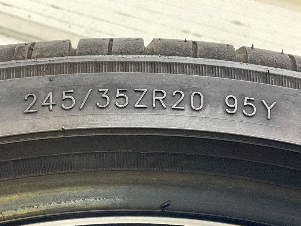 中古タイヤ 1本のみ 245/35R20 95Y トライアングル SPORTEX TSH11 夏 サマー ヴェルファイア/アルファード b4520_画像6