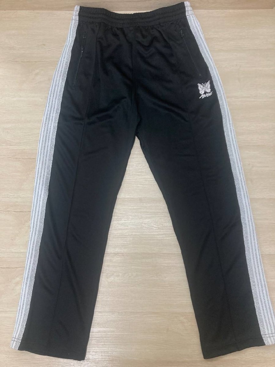 Needles ニードルズ Track Pant STRAIGHT トラックパンツ 中古◆ポリエステル100%◆ブラック◆M◆ GZ 2_画像9