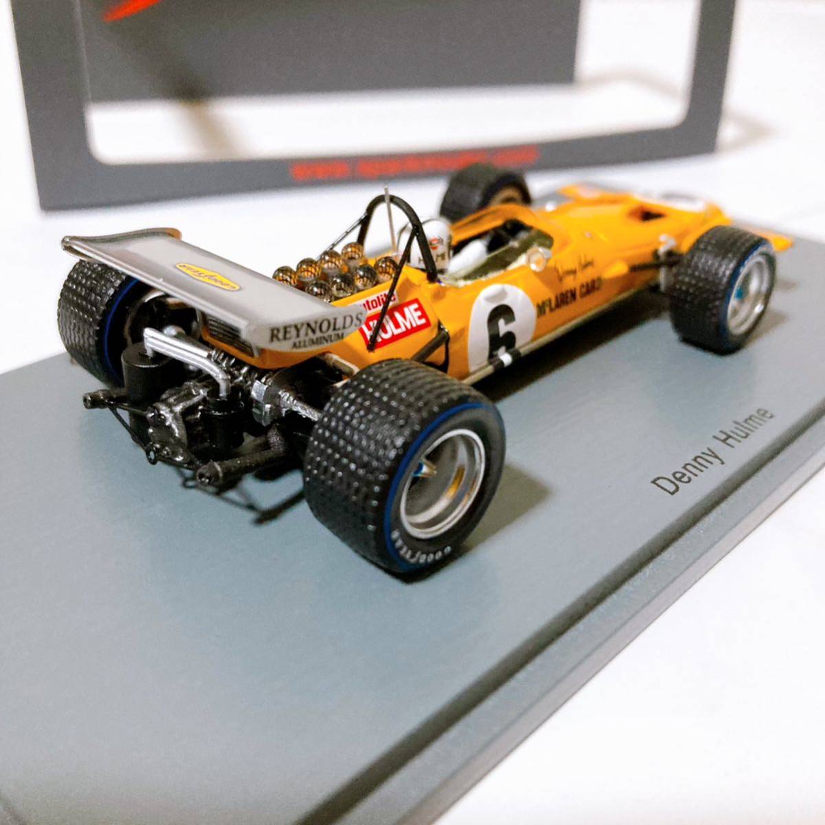 スパーク マクラーレン M14A 南アフリカGP #6 1970 1/43【Spark McLaren Denny Hulme】_画像5