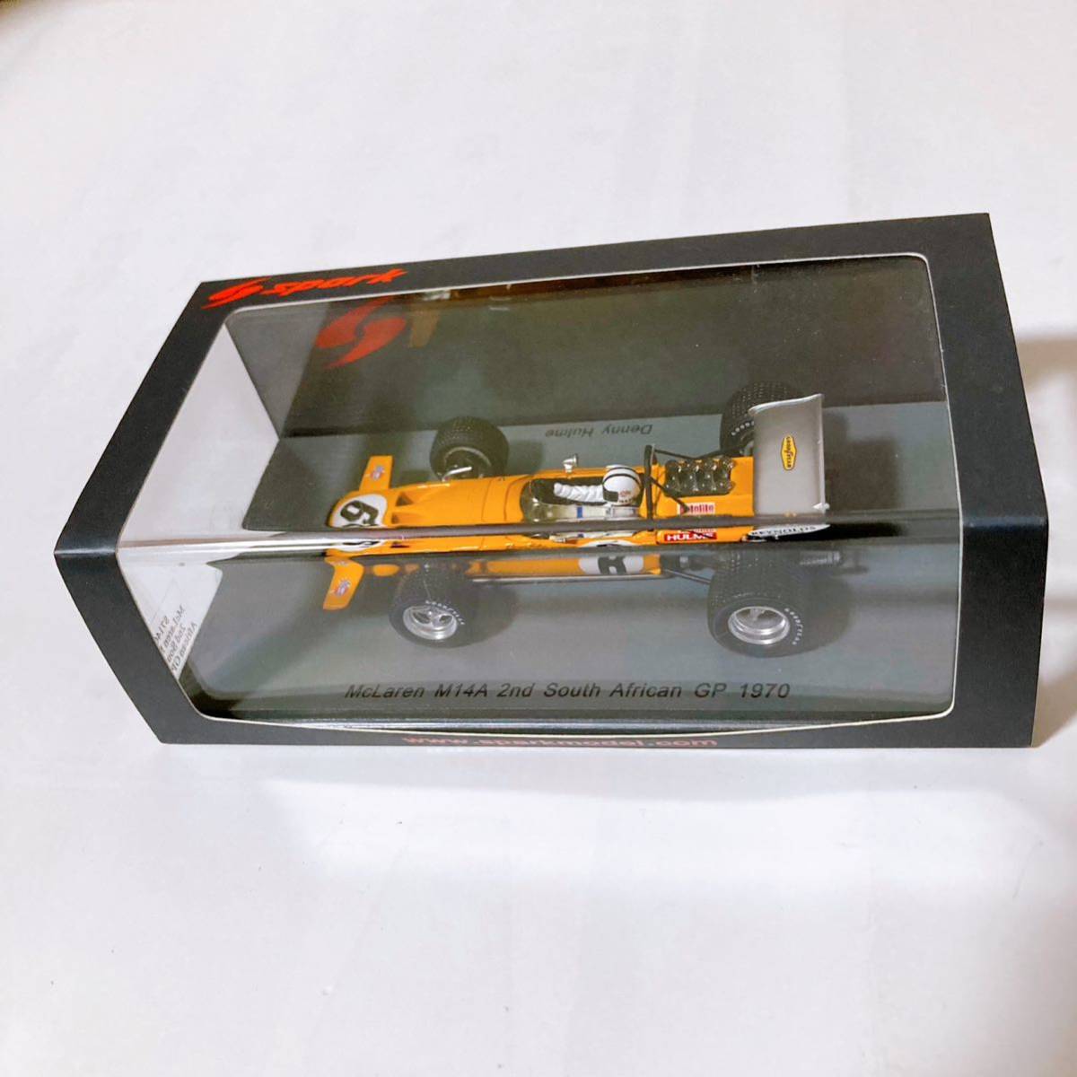 スパーク マクラーレン M14A 南アフリカGP #6 1970 1/43【Spark McLaren Denny Hulme】_画像7