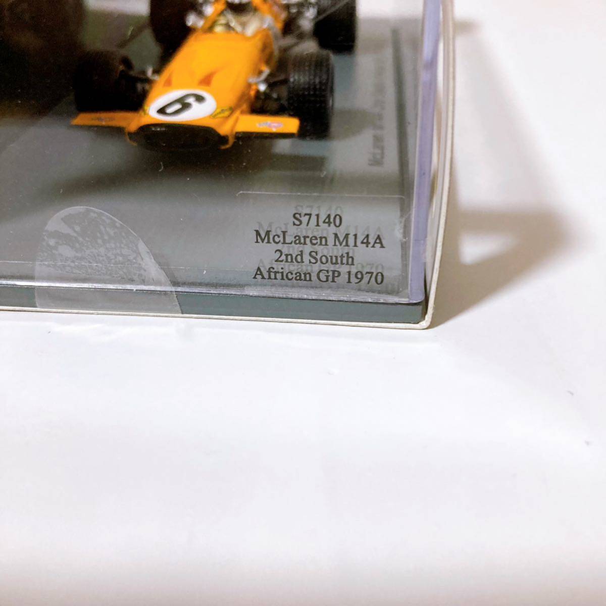 スパーク マクラーレン M14A 南アフリカGP #6 1970 1/43【Spark McLaren Denny Hulme】_画像8