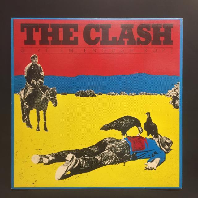 高質 CLASH / GIVE ´EM ENOUGH ROPE (US-ORIGINAL) レコード