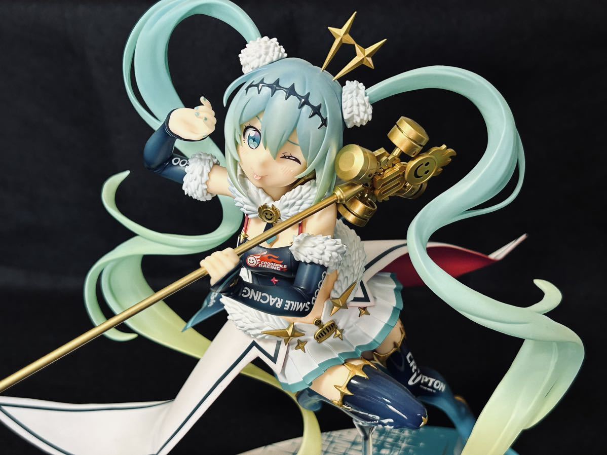 【送料無料】初音ミク GTプロジェクト レーシングミク 2018Ver. 1/7スケール ABS&PVC製 塗装済み完成品フィギュア_画像1