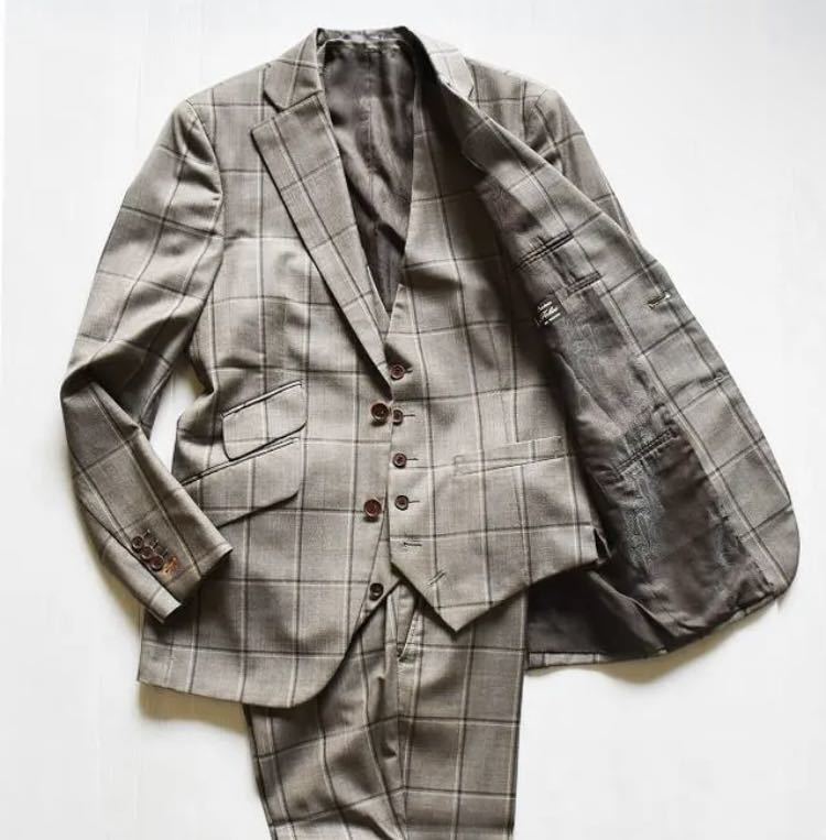 Sartoria Felice カノニコ オーダーメイド スリーピース チェック