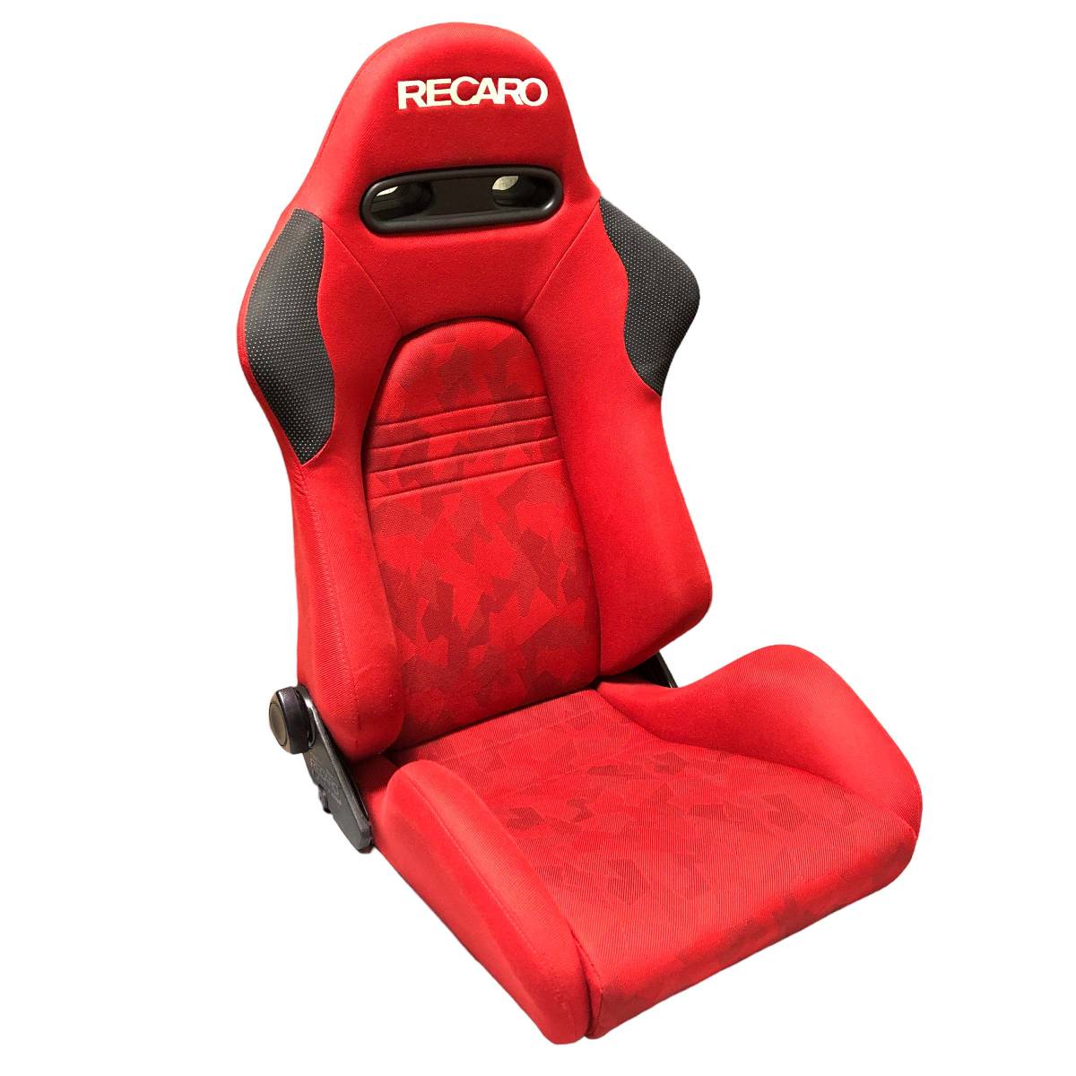 TK【現状販売品】RECARO SR-5 セミバケットシート 赤 レカロ株式会社-
