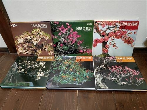 【即決】国風盆栽展 46回～61回 16冊の画像4