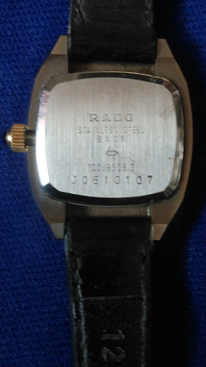 ラドー ダイヤ4Ｐ レディース 手巻き腕時計