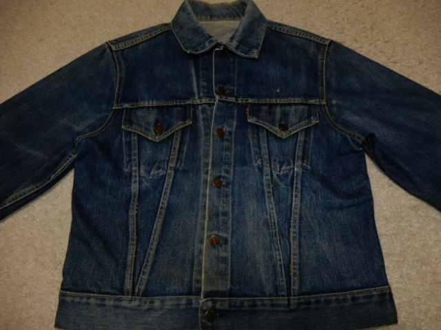 希少 60's LEVI'S 557XX サード 42 inc デニム 3rd ビンテージ