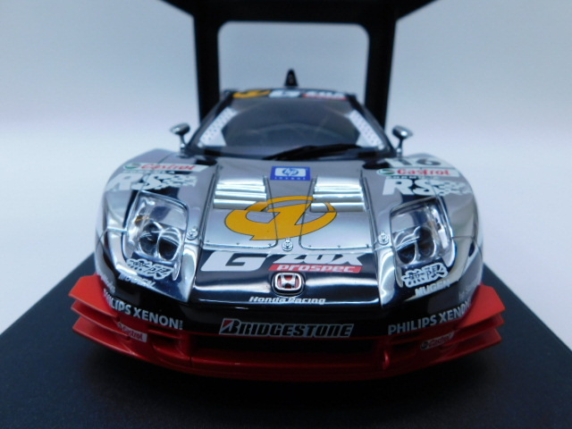 ★大2740 AUTOart オートアート ホンダ 2003 JGTC 'G ZOX 無限 NSX #16 1/18 限定 80397 MUGEN with Sealed Body Shell ミニカー_画像5