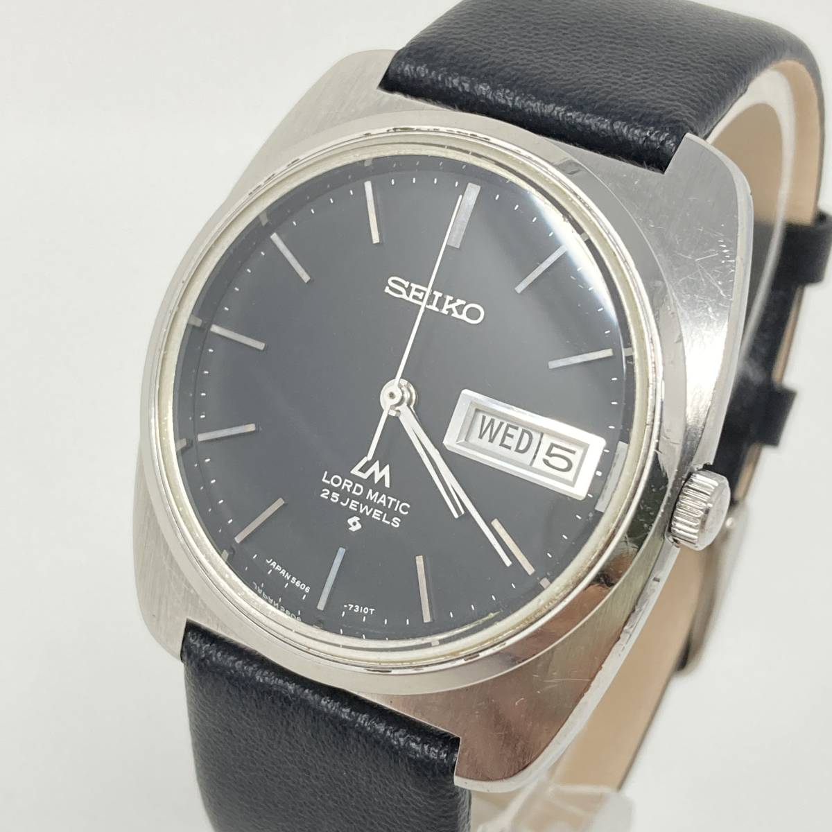 #489 SEIKO LORD MATIC LM 25J AUTOMATIC Ref.5606-7130 Vintage