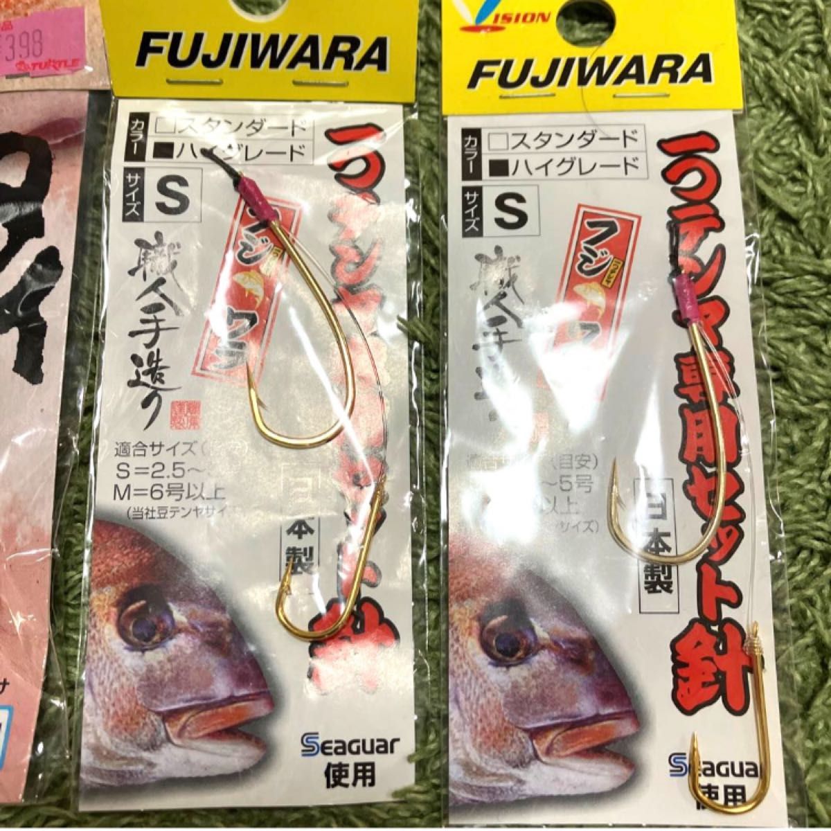 鯛釣り、一つテンヤ タイテンヤ、タイカブラセット